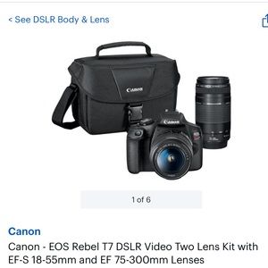 Canon EOS Rebel T7